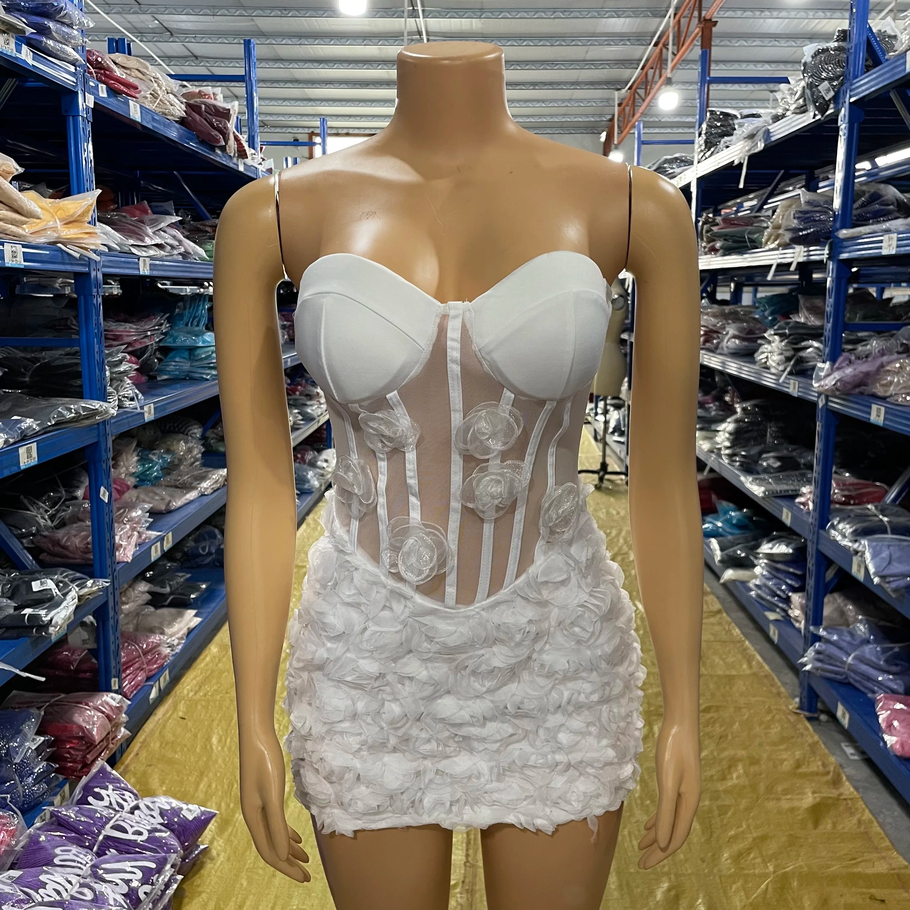 Floral Slim Mini Dress