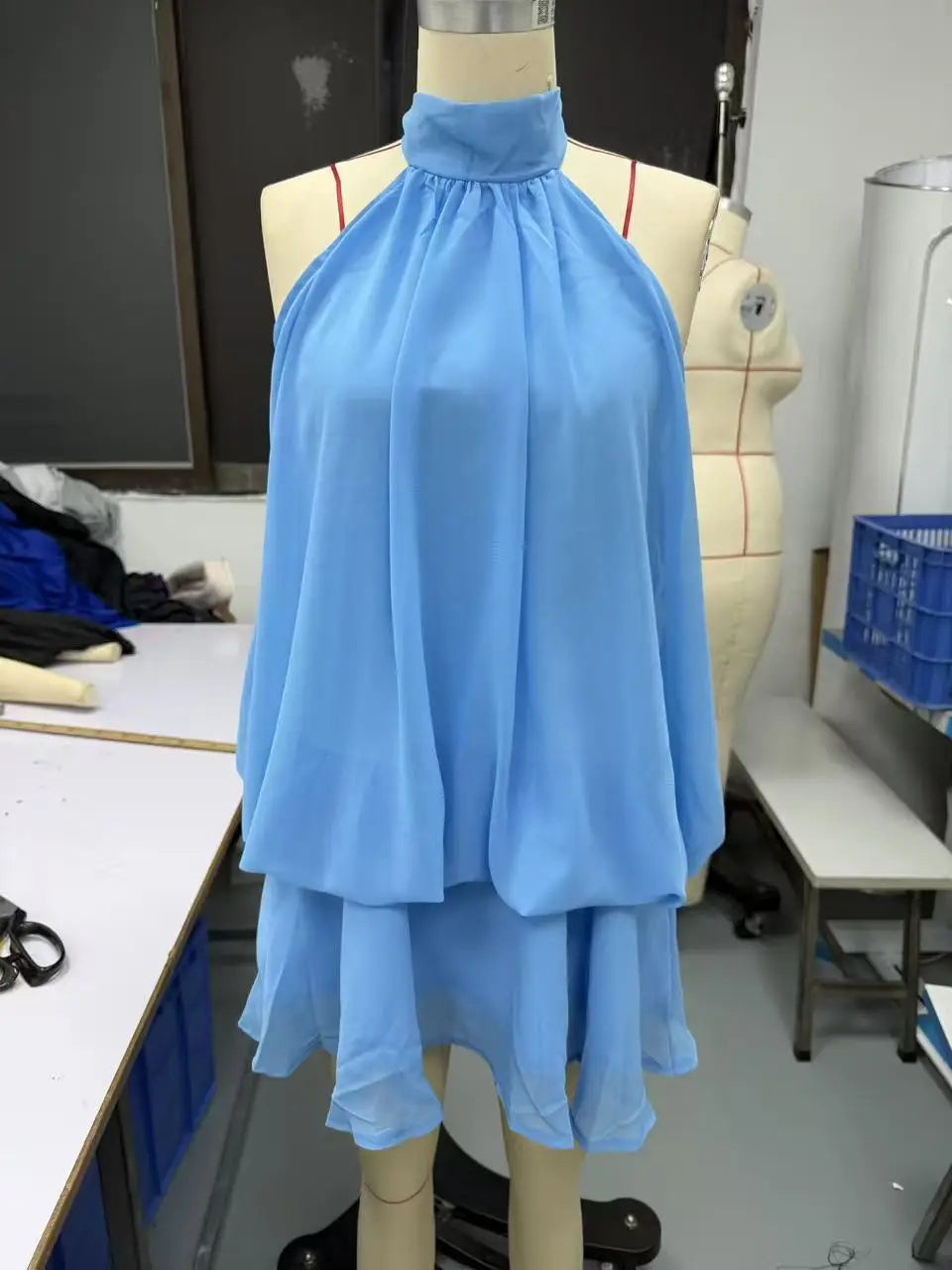 Women's Casual Dresses Woman Clothes Elegant Party Solid-color Beachwear Slim-fitting Sexy Backless Skirt Dress Female Clothing
