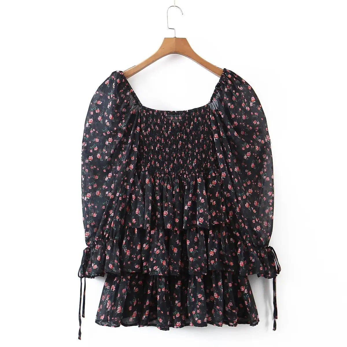 Ruffle Ladies Short Dress