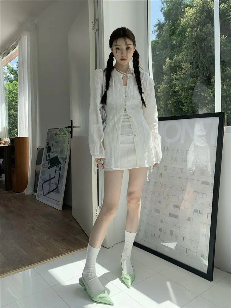 Fashionable Skirts for Women, High - Waisted Ruffled Half - Skirts in Summer, Fashionable Half - Skirts