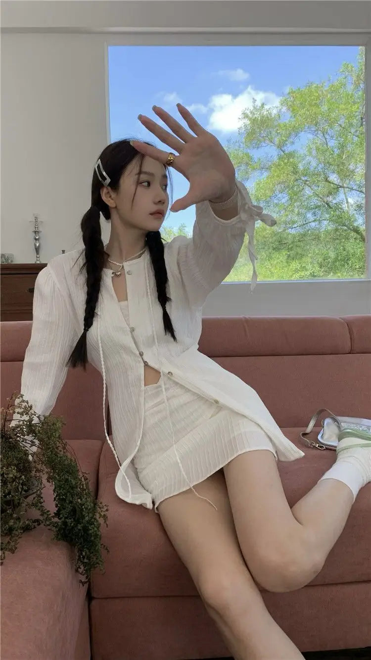 Fashionable Skirts for Women, High - Waisted Ruffled Half - Skirts in Summer, Fashionable Half - Skirts