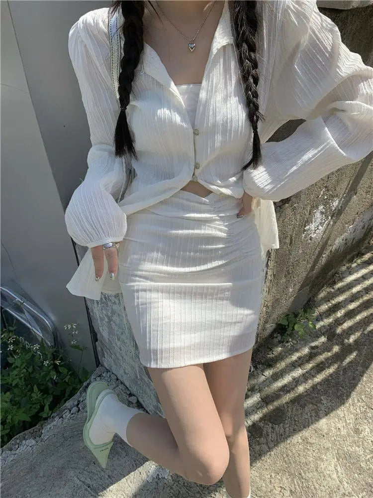 Fashionable Skirts for Women, High - Waisted Ruffled Half - Skirts in Summer, Fashionable Half - Skirts