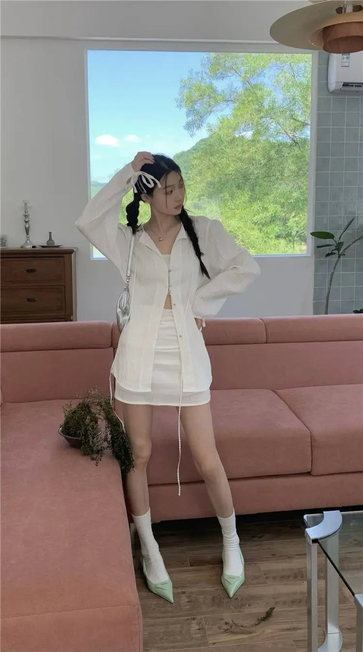 Fashionable Skirts for Women, High - Waisted Ruffled Half - Skirts in Summer, Fashionable Half - Skirts