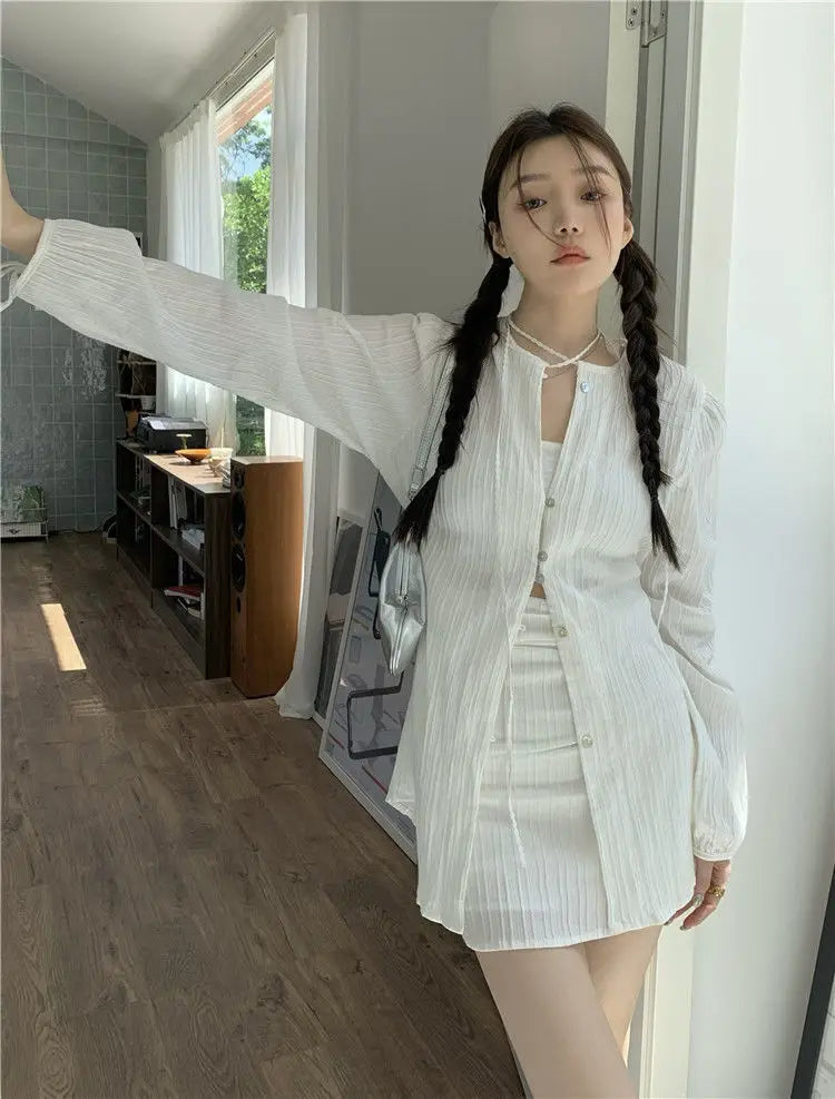 Fashionable Skirts for Women, High - Waisted Ruffled Half - Skirts in Summer, Fashionable Half - Skirts