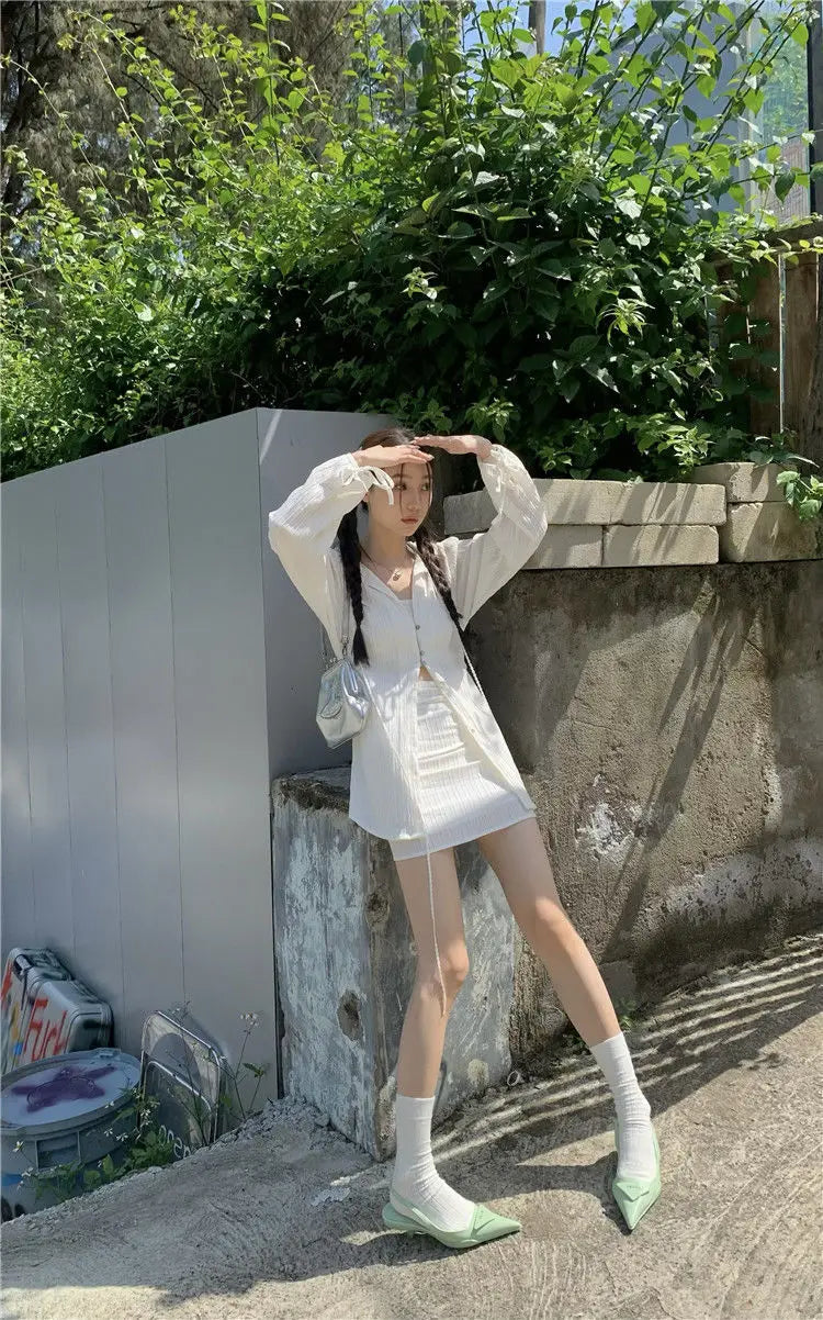 Fashionable Skirts for Women, High - Waisted Ruffled Half - Skirts in Summer, Fashionable Half - Skirts