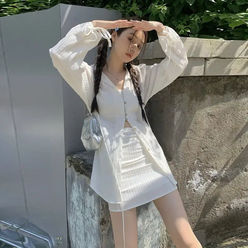 Fashionable Skirts for Women, High - Waisted Ruffled Half - Skirts in Summer, Fashionable Half - Skirts
