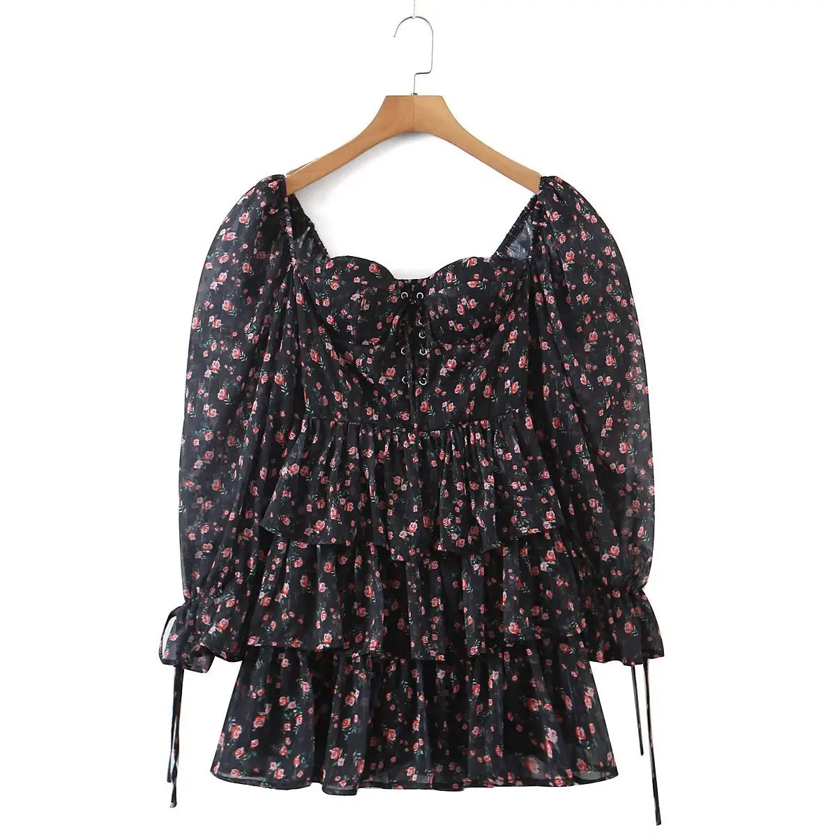 Ruffle Ladies Short Dress