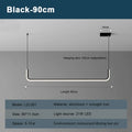 Modern LED Pendant Light 90/120/150cm Remote Control Hanging Light Bedroom Living Room Dining Room Pendant Light LED Lighting